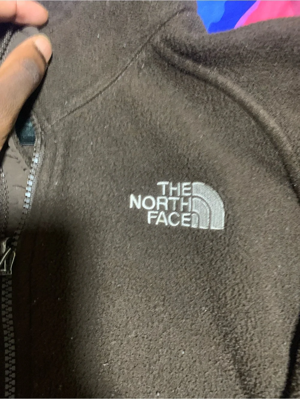 The North Face Brown Full-Zip Fleece Jacket